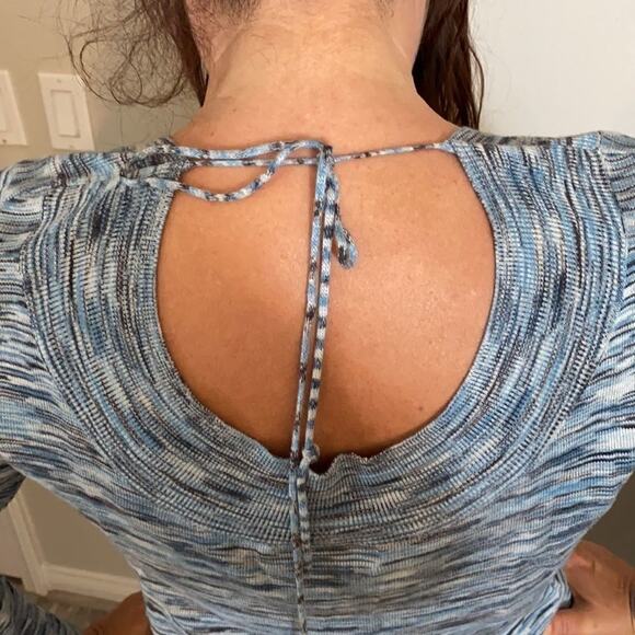 Nine West Tunic Blue sweater M - Picture 4 of 14